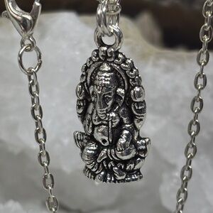 Ganesha 16” Pendant Necklace - Women Jewelry